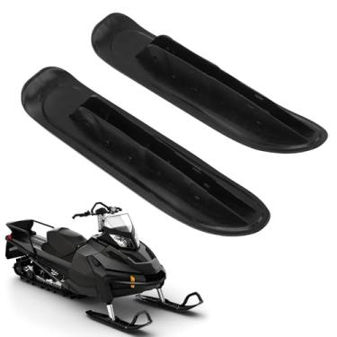Imagem de 1 par de trenó de Esqui de Scooter de Neve, Acessório de Esqui de trenó de Scooter de Inverno para Esportes Ao Ar Livre para Motos de Neve, ATVs, Karts, UTVs e Quadriciclos