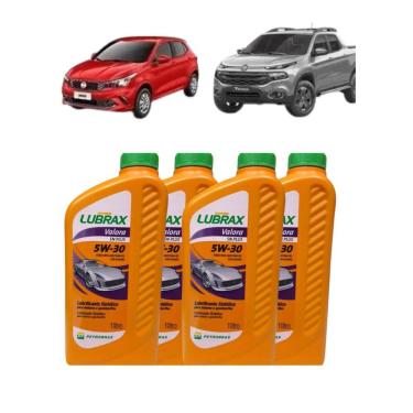 Imagem de 4X Óleo Motor 5W30 Api Sn Plus Sintético Lubrax Lubrificante