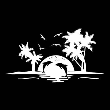 Imagem de Adesivo Box Banheiro golfinhos (Branco)