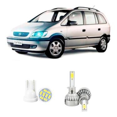 Imagem de Lampada Led Farol Baixo Chevrolet Zafira 2001 A 2004 20000lm - V10, Br