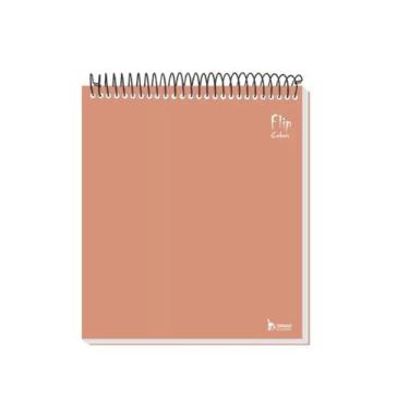 Imagem de Caderno Flip Colors p Canhoto 80 Folhas - 234mm X 204mm - Tamoio