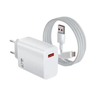 Imagem de Carregador Rápido USB Tipo C 67W para Xiaomi 14/13/12/11/10/Ultra/Redm