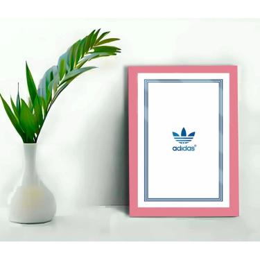 Imagem de Quadro Decorativo Copa Blue Clas Loja Empresa + Vidro 33x25