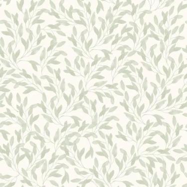 Imagem de Papel de Parede Vinílico Oliveira menta revoada 4434 53x1000 - Bobinex