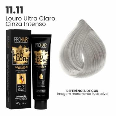 Imagem de Coloração Profissional 60g Pro Color - PROHAIR, 11.11 Louro Ultra Clar