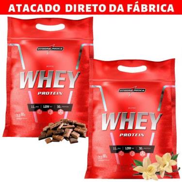 Imagem de Kit 2x Nutri Whey Protein Integralmédica 900g - inegralmedica, Chocola