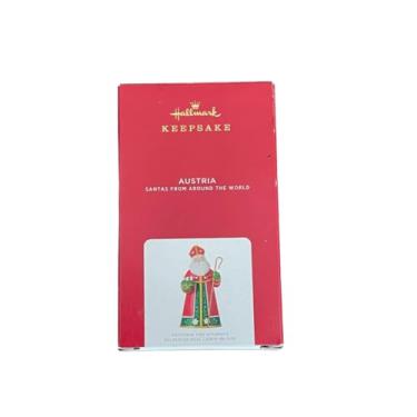 Imagem de Enfeite de Papai Noel de todo o mundo Áustria 2021 QXE3265