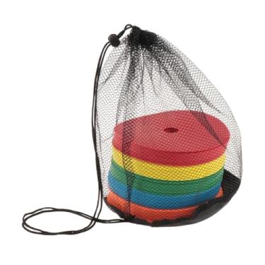 Imagem de Lljsszr 50 Peças de Cones Planos, Marcadores de Pontos Redondos, Equipamento de Treinamento de Futebol para Treinadores, Equipes Esportivas, Basquete, Futebol