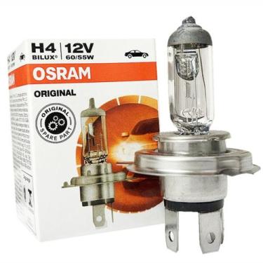Imagem de Lâmpada Halógena Automotiva Osram Original H4 60/55W Branco Quente 320