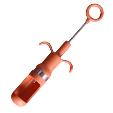 Imagem de Dioche Ferramenta de Removedor de Poço de Jujubo de Aço Inoxidável, Pitter de Frutas Portáteis para Datas de Cereja de Pêra, Gadgets de Cozinha (ORANGE)