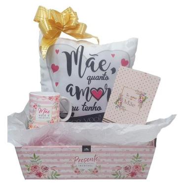 Imagem de Kit De Presente para mãe Dia Das Mães Almofada Caneca Cartão - Sude, K