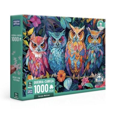Imagem de Quebra-cabeça 1000 Peças Coruja Mística - Toyster