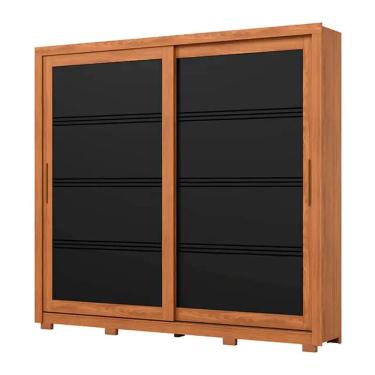 Imagem de Guarda-Roupa Casal 2 Portas Correr 4 Gavetas Medelín Henn Roupeiro