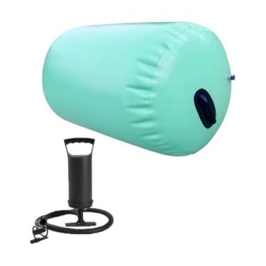 Imagem de Pegciuho Tapete Inflável Leve para Ginástica, Rolo de Cambalhota, Barril para Treinamento de Ginástica E Líderes de Torcida Ao Ar Livre, 50cmx70cm