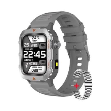 Imagem de Relógio Inteligente Masculino Com GPS, Chamadas Bluetooth, Monitor De 