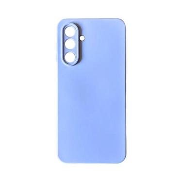 Imagem de Capinha Transparente Para Samsung M36 - Capa TPU Premium - DB, Azul-Pa