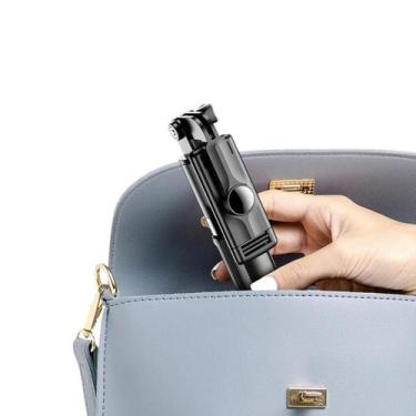 Imagem de Pau De Selfie Com Tripé Integrado E Controle Remoto - Mdm