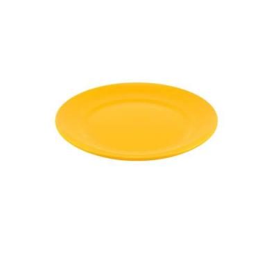 Imagem de Prato Zeek Raso Plástico Inquebrável BPA Free Ideal Almoço Janta Churr