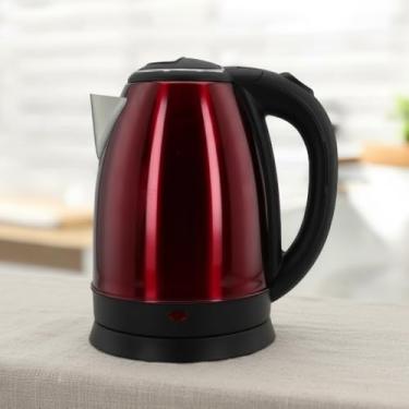 Imagem de Chaleira Elétrica Vermelha Premium 1,8L – Inox e Potência 1500W - 220v