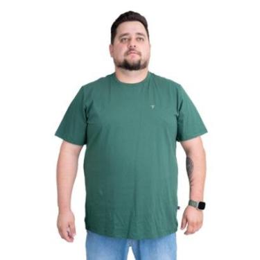 Imagem de CAMISETA MASCULINA TEXAS FARM - CM143 - DO G3 AO G4 - VERDE BANDEIRA/ BRANCO-Masculino