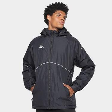 Imagem de Jaqueta Kappa Dobby Poly Sport Capuz Masculina-Masculino