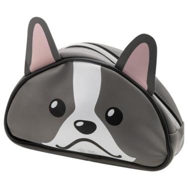 Imagem de Estojo Necessaire Pets Para Lápis Maquiagem Cat Dog Panda - Brw, Dog