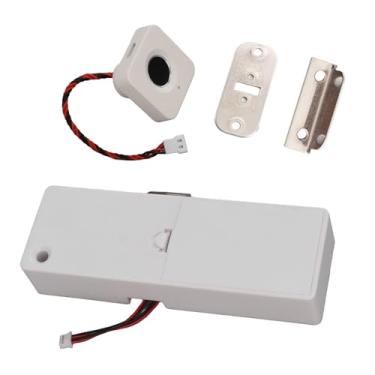 Imagem de ZAWELIYO Fechadura de Armário Com Impressão Digital, Desbloqueio Rápido, Fechadura de Gaveta de Segurança para Casa e Escritório, para Itens Privados, Material de PC