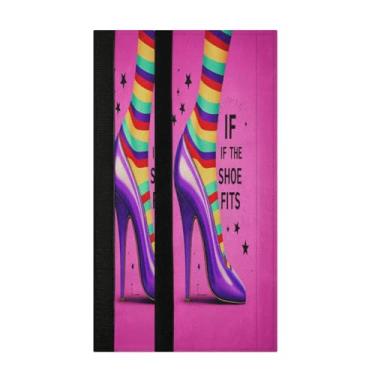 Imagem de STAYTOP 2 peças de capas de maçaneta de geladeira de pés de bruxa de Halloween, capas de maçaneta para geladeira e forno de micro-ondas, mantenha seu aparelho de cozinha limpo de gotejamentos, óleo