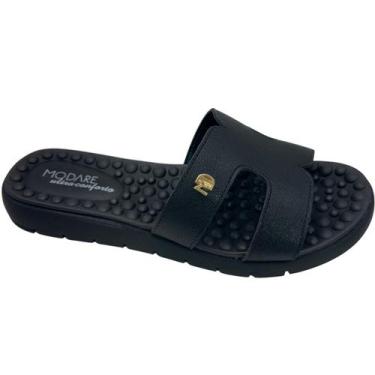 Imagem de Sandalia Modare Feminina Casual Rasteira Leve Confortavel para Dia a D