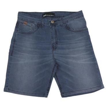 Imagem de Bermuda Jeans HD Hawaiian Dreams Azul-Masculino