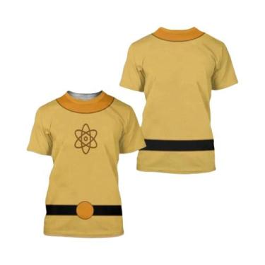 Imagem de Camiseta Masculina 3D Moana Maui Para Fantasia De Halloween, Moda De V