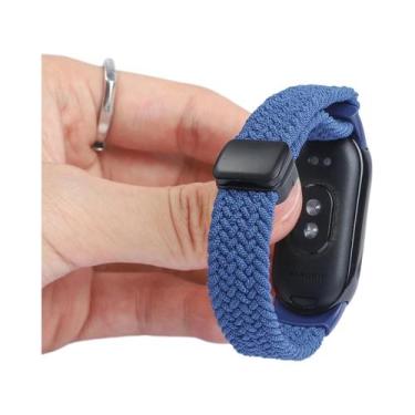 Imagem de Pulseira Magnética De Nylon Trançado Para Xiaomi Mi Band 10 9 8 Acessó