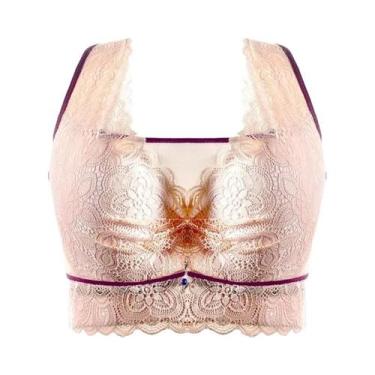 Imagem de Sutiã Sem Alças plus Size Para Mulheres Com Copas Finas Ajustáveis Lin