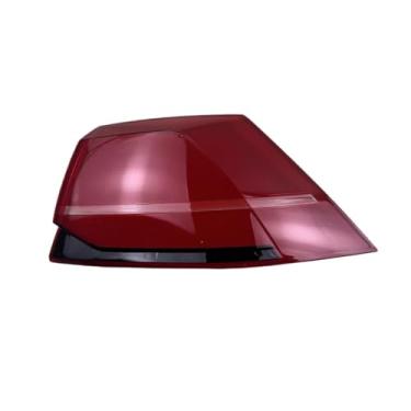 Imagem de compatível com vw golf 7.5 2018 2019 2020 acessórios do carro exterior escudo da luz traseira sinal traseiro luzes de estacionamento capa(Right)