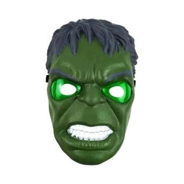 Imagem de Máscaras LED Iluminadas Dos Vingadores Homem De Ferro Homem-Aranha Hul