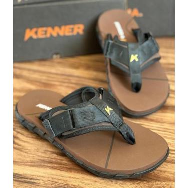Imagem de Sandalia Kenner Chinelo Masculino Megah L7 Plus Preto Original, Megah 