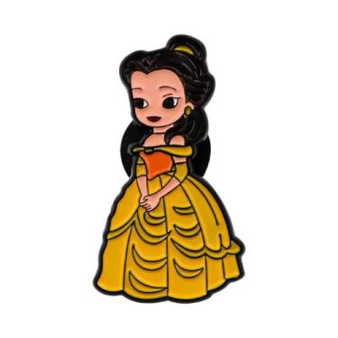 Imagem de Pin De Esmalte Kawaii Stitch Sereia Para Mochilas, Roupas, Joias, Pres