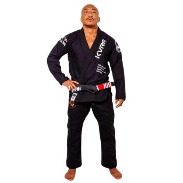 Imagem de Kimono Jiu Jitsu KVRA King Preto A2-Masculino