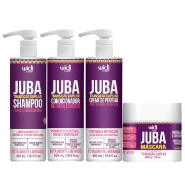 Imagem de Kit Widi Care Juba Transição – Shampoo + Condicionador + Máscara + Creme de Pentear Leve