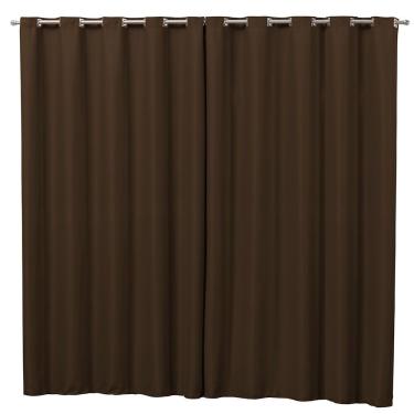 Imagem de Cortina 2 Metros Blackout Cortaluz MR 100% Poliéster - Marrom
