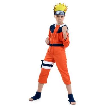 Imagem de Fantasia Naruto Infantil Luxo - Original - Viz, UNICA, G