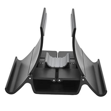 Imagem de Suporte para laptop Suporte para computador notebook Suporte para tablet Suporte para telefone Mecânico Design de gravidade Antiderrapante Luz estável portátil multifuncional para (Preta)