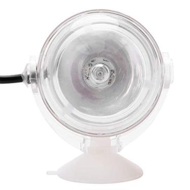 Imagem de Hyuduo Luz Submersível do Aquário do Diodo Emissor de Luz, Cabeça Giratória da Lâmpada Com Ventosa, Luzes Em Mudança da Multi Cor para a Decoração Tanque de Peixes