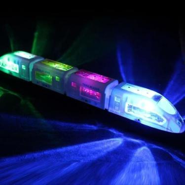 Imagem de Trem elétrico Palestraki Children com iluminação LED - Gloome Store