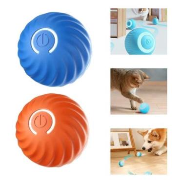 Imagem de Bolinha Brinquedo Inteligente Para Pet Cachorro Gato Bola Interativa A