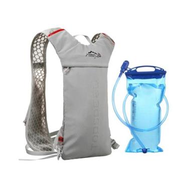 Imagem de Mochila De Hidratação Leve E Respirável Com Reservatório De Água De 2L