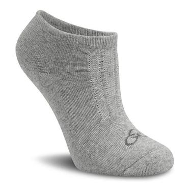 Imagem de Meia Cano Invisível Olympikus Feminina, Cinza, 33-38