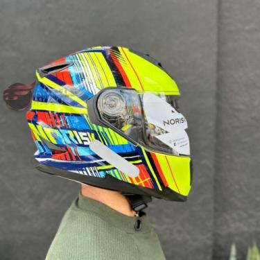 Imagem de Capacete Norisk FF302 Advance Yellow, Amarelo, 62
