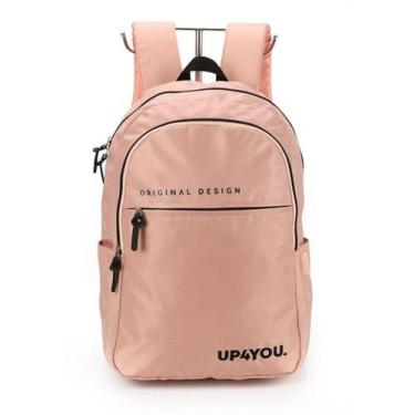Imagem de Mochila Escolar Luxcel Up4you Porta Notebook Rosa - MJ46575UP