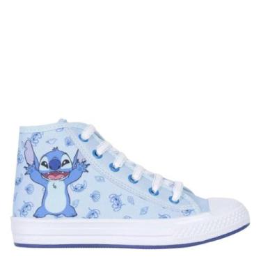 Imagem de Tênis Infantil Menina Disney Lilli Stitch Dst01w1 Stitch Azul, 32